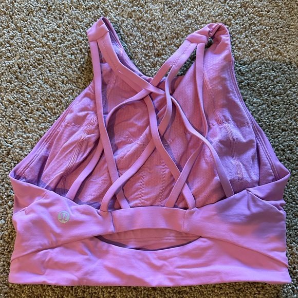 Lululemon High Neck Longline Energy Bra - Picture 2 of 2